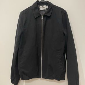 Black top man bomber jacket